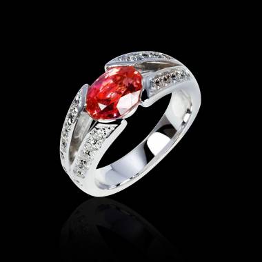 伊莎贝尔 红宝石订婚戒指