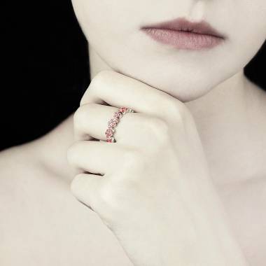 海王星 红宝石戒指