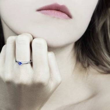 玛利亚 蓝宝石戒指