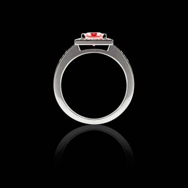 佩兰 红宝石订婚戒指