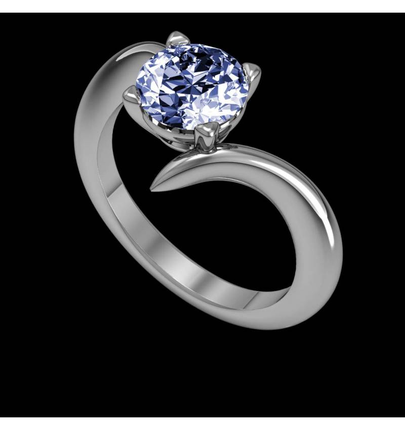 Bague Tanzanite Serpentine