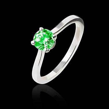 Bague Tsavorite Vanessa solo