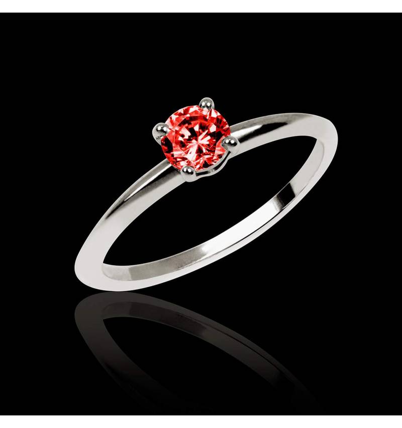 Bague Spinelle rouge Valentina