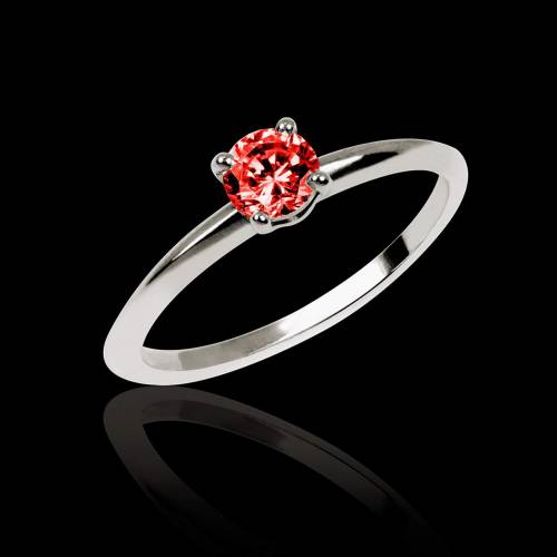 Bague Spinelle rouge Valentina