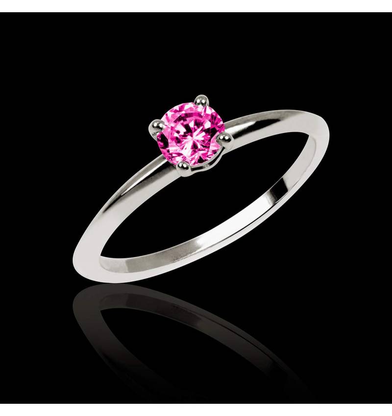 Bague Tourmaline rose Valentina