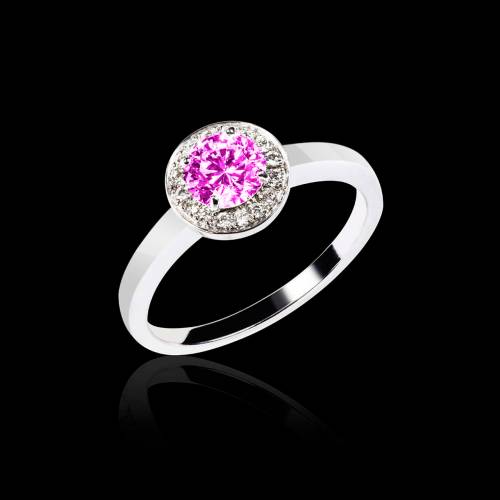 Bague Tourmaline rose Rekha solo