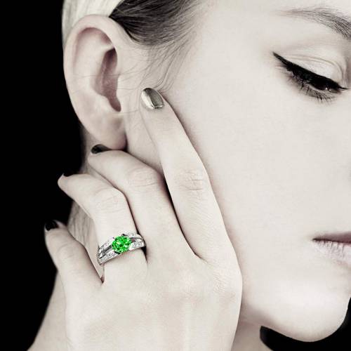 Bague Tsavorite Isabelle