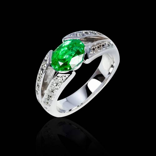 Bague Tsavorite Isabelle