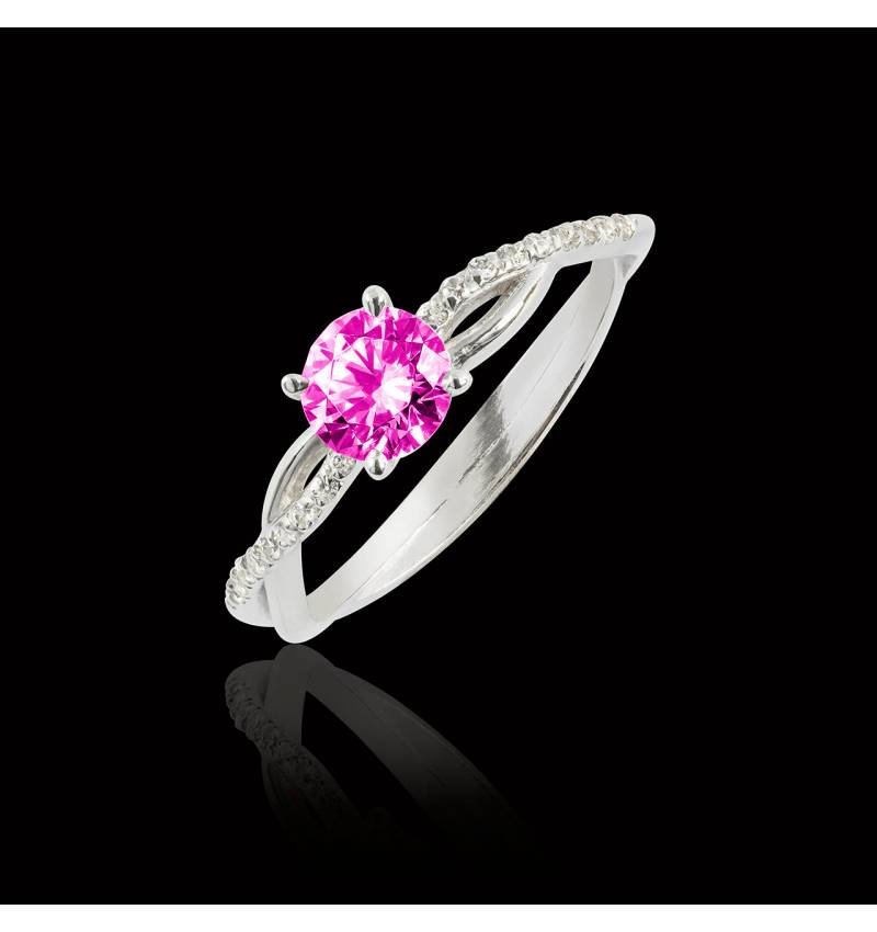 Bague Tourmaline rose Noémie