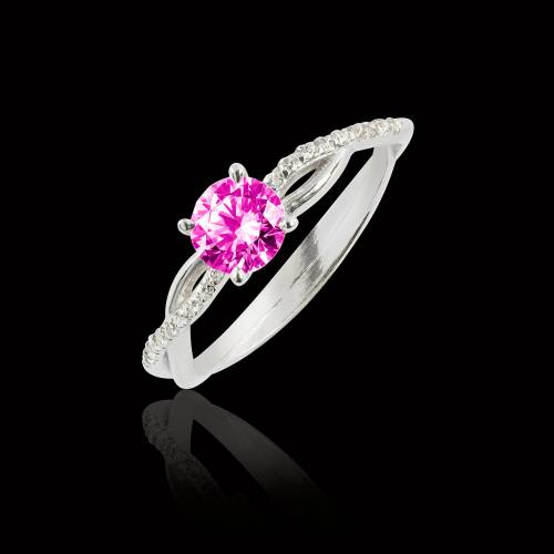 Bague Tourmaline rose Noémie