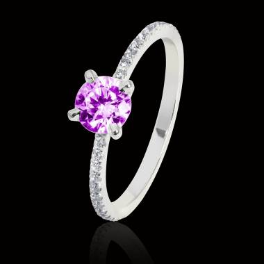 Bague Tourmaline rose Manon