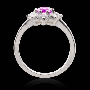 Bague saphir rose Victoria