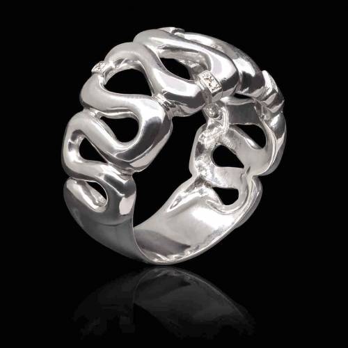 Bague diamant Boreale