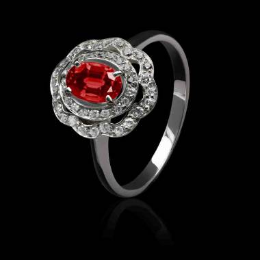 Bague rubis Carla