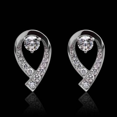 Boucles d'oreilles diamant...