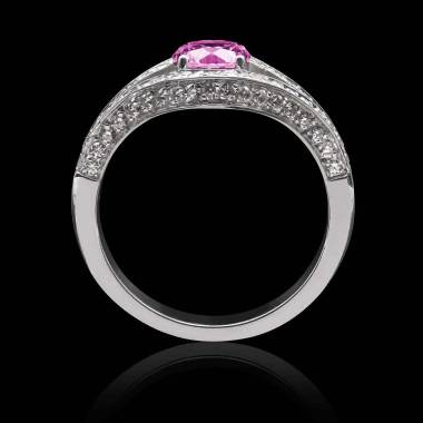 Bague saphir rose Dolores