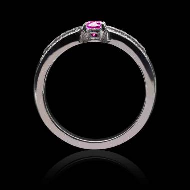 Bague saphir rose Grace