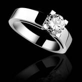 Céline K金单颗钻石戒指