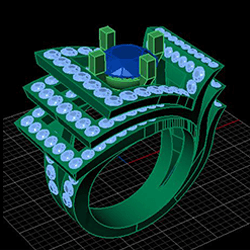 3D Custom-Made Ring - Jaubalet